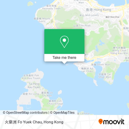 火藥洲 Fo Yuek Chau地圖