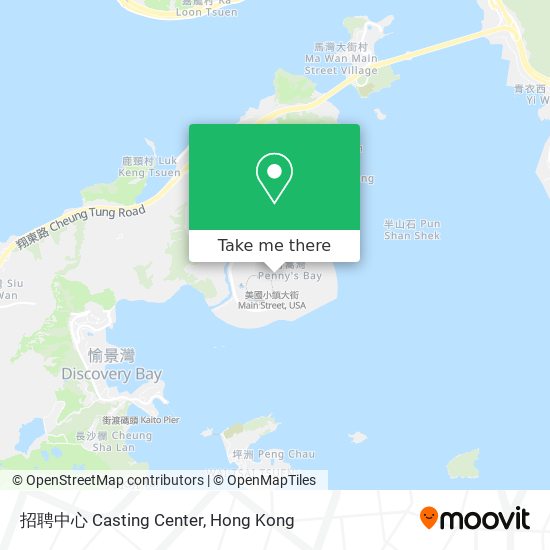 招聘中心 Casting Center地圖