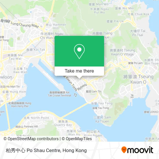 柏秀中心 Po Shau Centre map