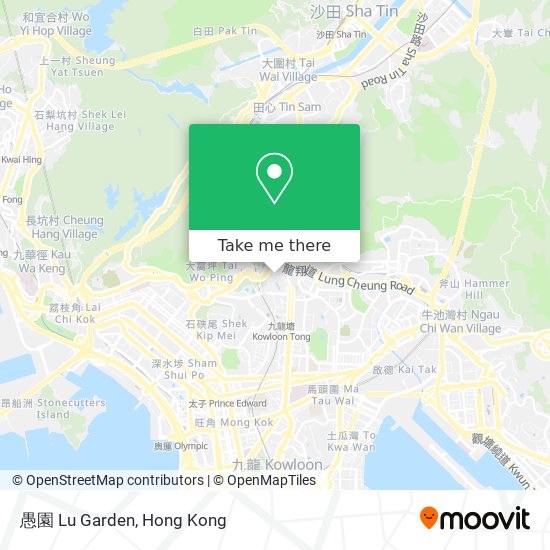 愚園 Lu Garden map