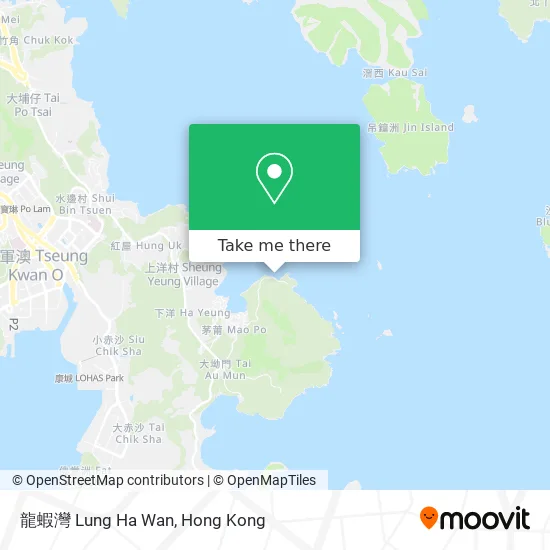 龍蝦灣 Lung Ha Wan map