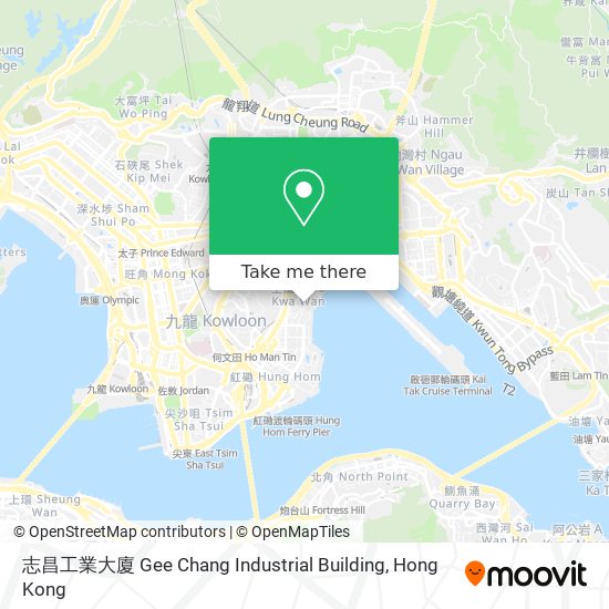 志昌工業大廈 Gee Chang Industrial Building map