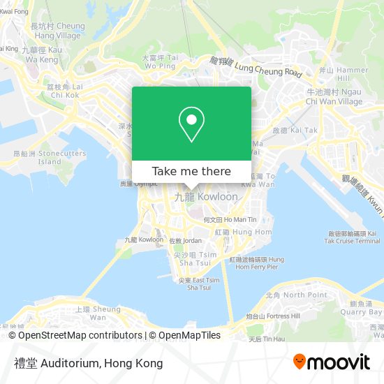 禮堂 Auditorium地圖