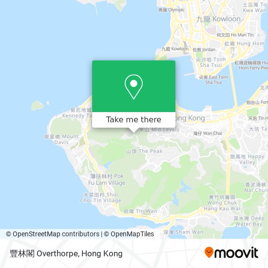 豐林閣 Overthorpe map