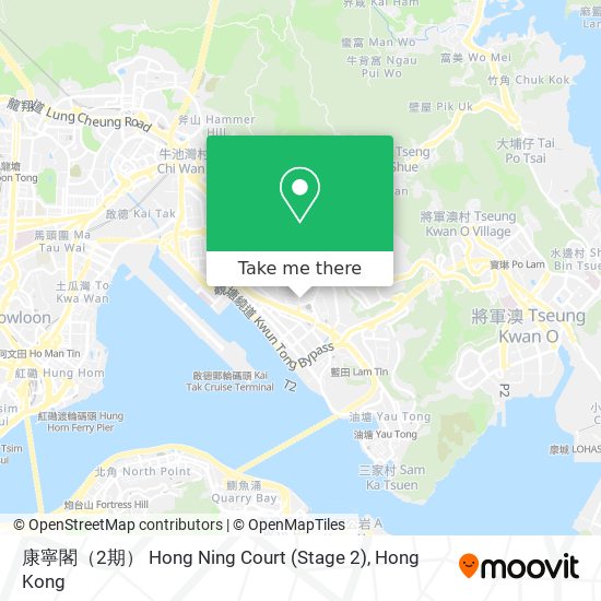 康寧閣（2期） Hong Ning Court (Stage 2) map