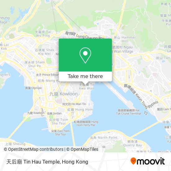 天后廟 Tin Hau Temple map