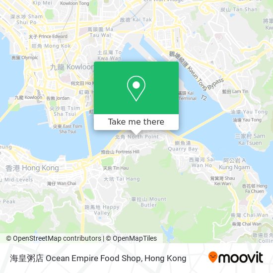 海皇粥店 Ocean Empire Food Shop map