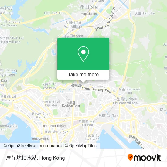 馬仔坑抽水站 map