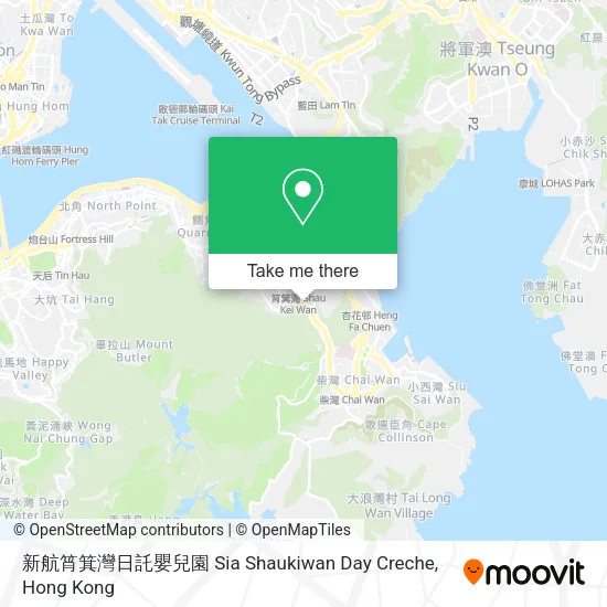 新航筲箕灣日託嬰兒園 Sia Shaukiwan Day Creche map