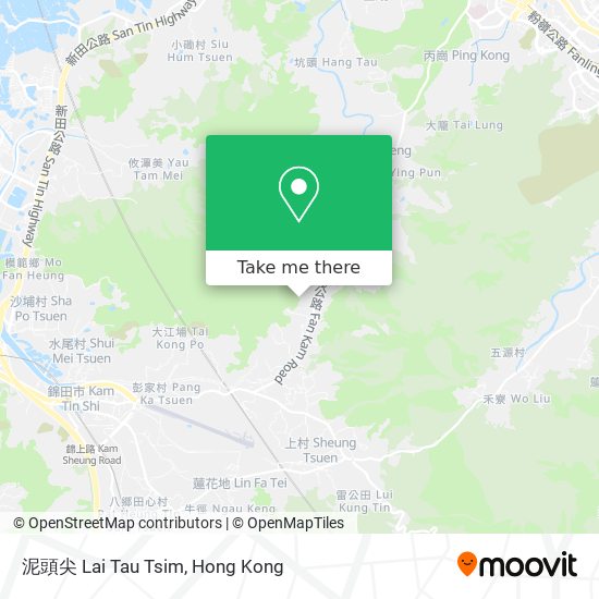 泥頭尖 Lai Tau Tsim地圖
