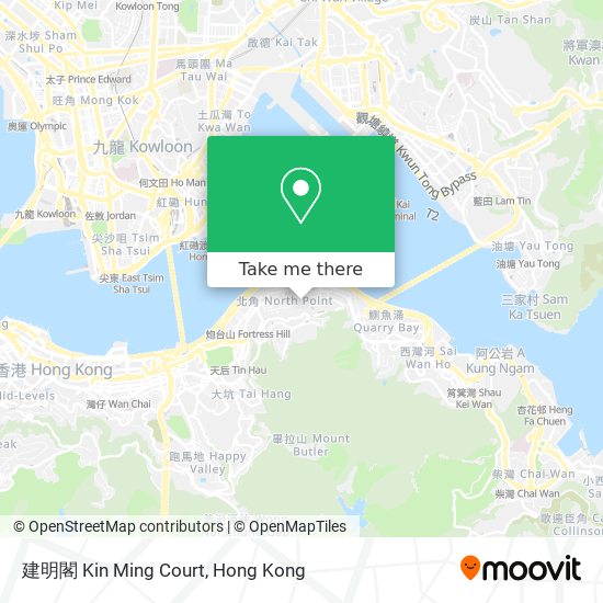 建明閣 Kin Ming Court map