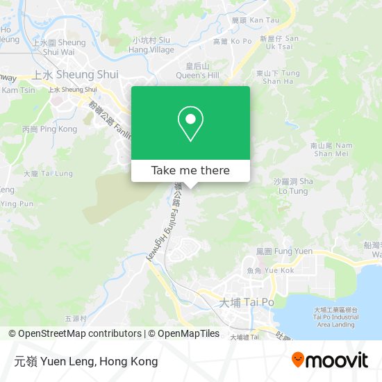 元嶺 Yuen Leng map