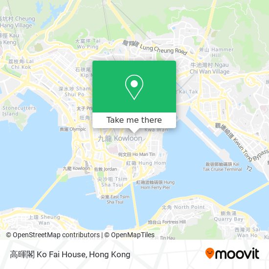 高暉閣 Ko Fai House map