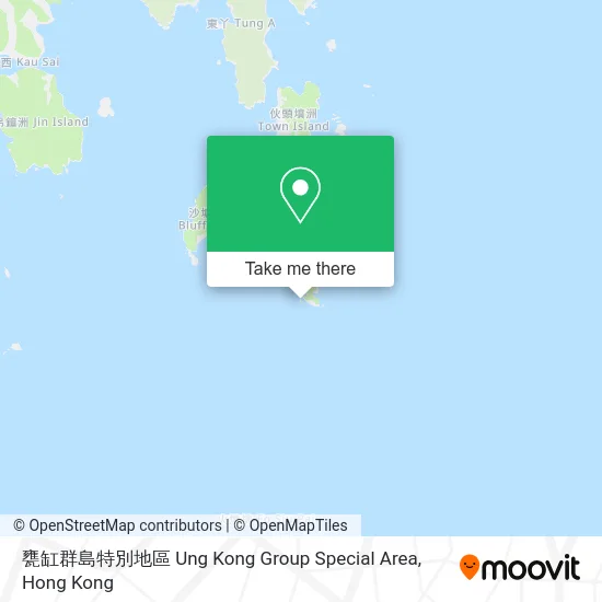 甕缸群島特別地區 Ung Kong Group Special Area map