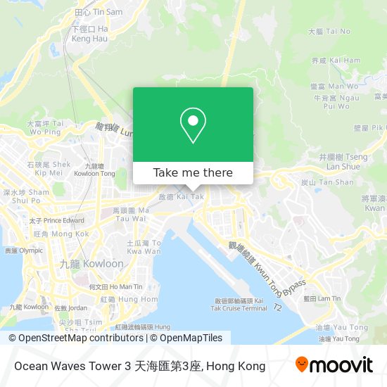 Ocean Waves Tower 3 天海匯第3座地圖