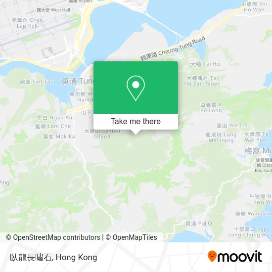 臥龍長嘯石 map