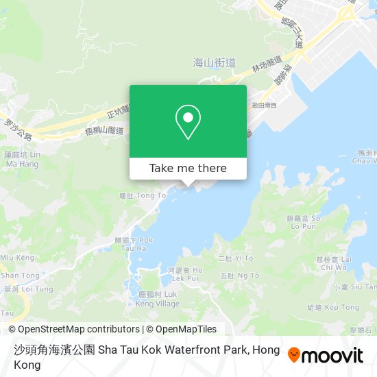 沙頭角海濱公園 Sha Tau Kok Waterfront Park map