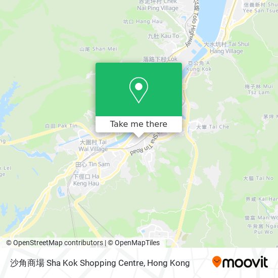 沙角商場 Sha Kok Shopping Centre map