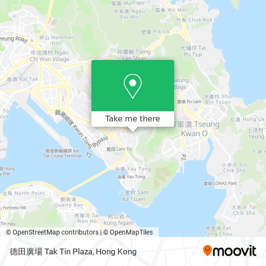 德田廣場 Tak Tin Plaza map