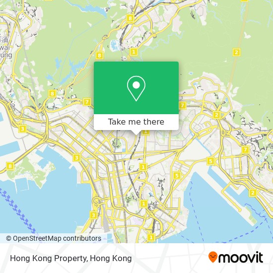 Hong Kong Property地圖