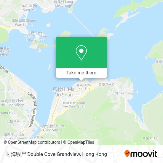 迎海駿岸 Double Cove Grandview map