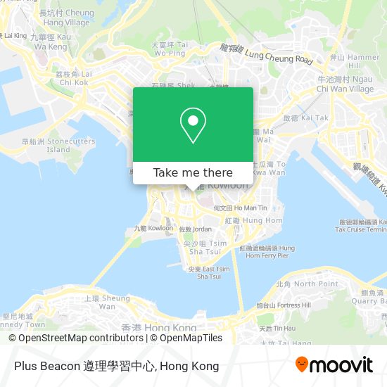 Plus Beacon 遵理學習中心 map