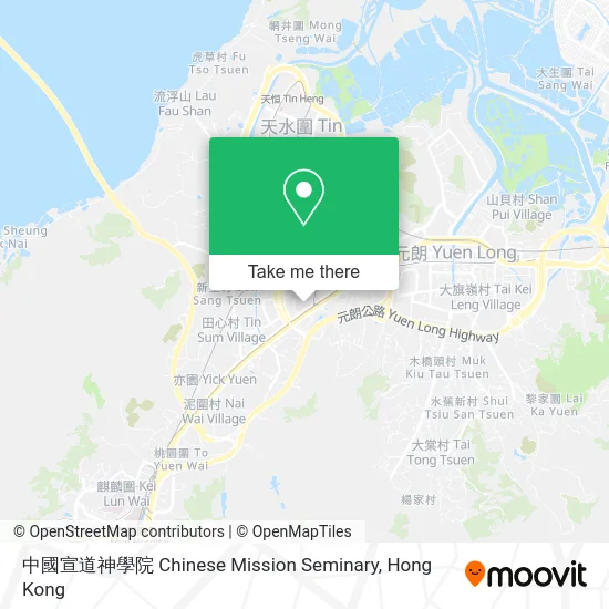 中國宣道神學院 Chinese Mission Seminary map
