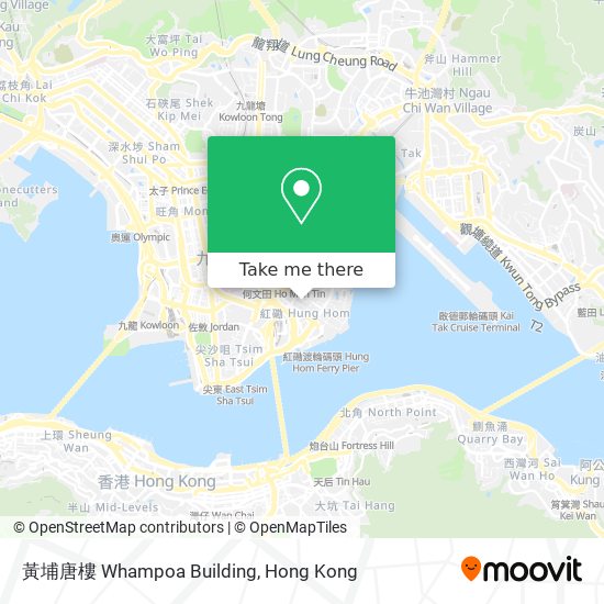 黃埔唐樓 Whampoa Building map