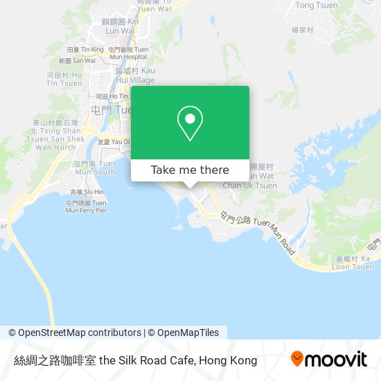 絲綢之路咖啡室 the Silk Road Cafe map