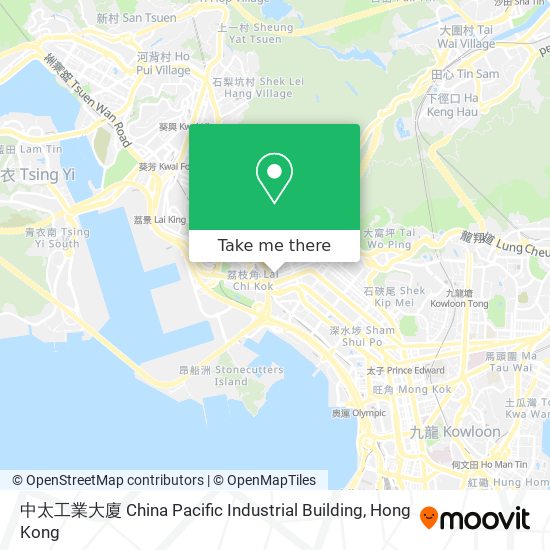 中太工業大廈 China Pacific Industrial Building map