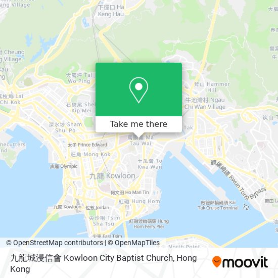 九龍城浸信會 Kowloon City Baptist Church地圖