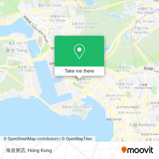 海皇粥店 map
