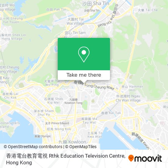 香港電台教育電視  Rthk Education Television Centre地圖