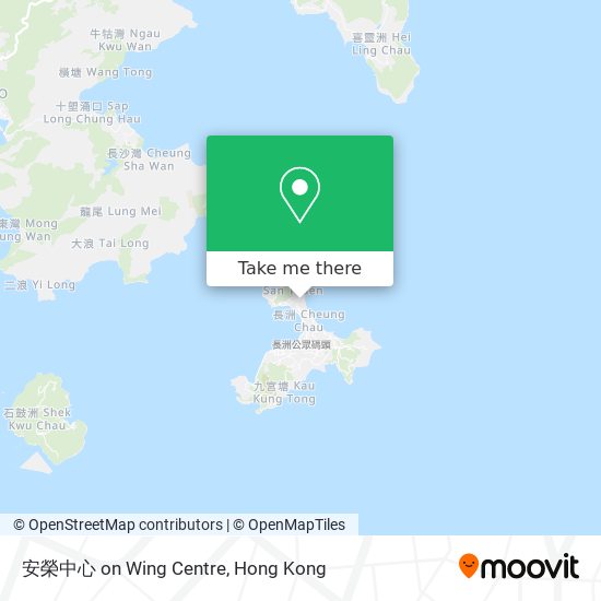 安榮中心 on Wing Centre map
