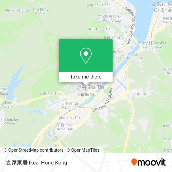 宜家家居 Ikea map