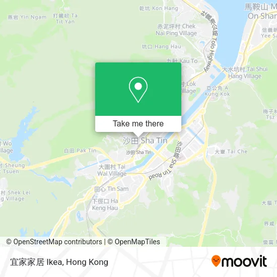 宜家家居 Ikea map