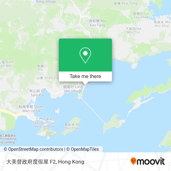 大美督政府度假屋 F2地圖