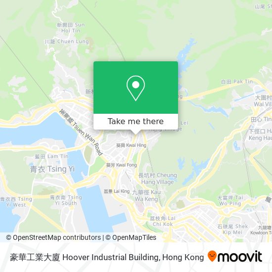 豪華工業大廈 Hoover Industrial Building map