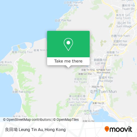 良田坳 Leung Tin Au地圖
