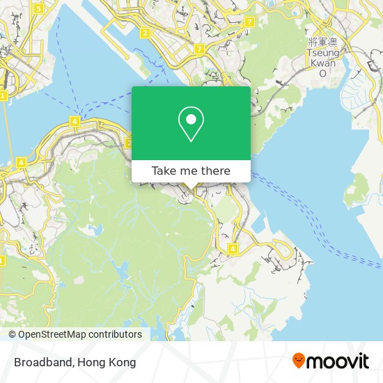 Broadband map