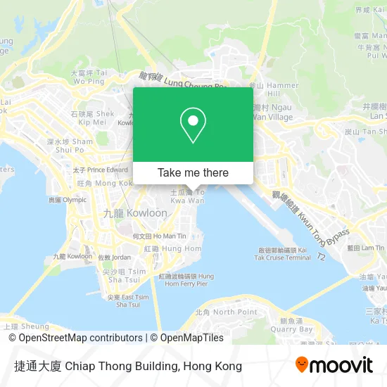 捷通大廈 Chiap Thong Building地圖