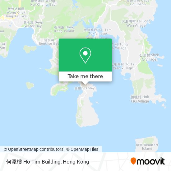 何添樓 Ho Tim Building map