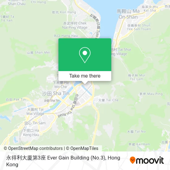永得利大廈第3座 Ever Gain Building (No.3) map