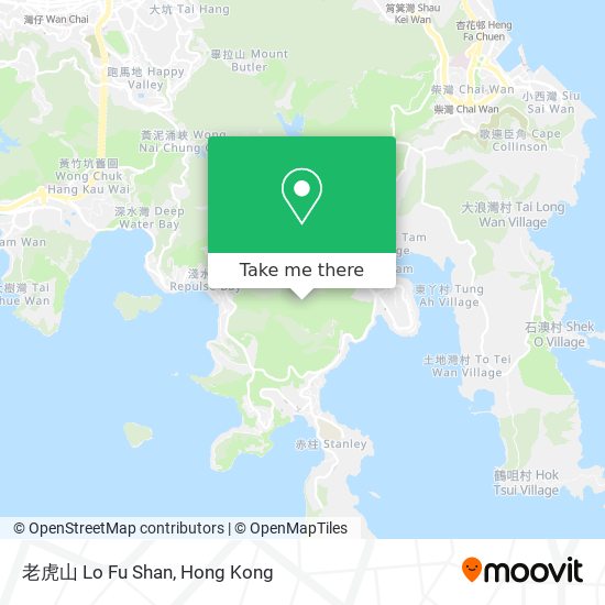 老虎山 Lo Fu Shan地圖