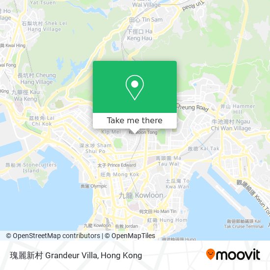 瑰麗新村 Grandeur Villa map