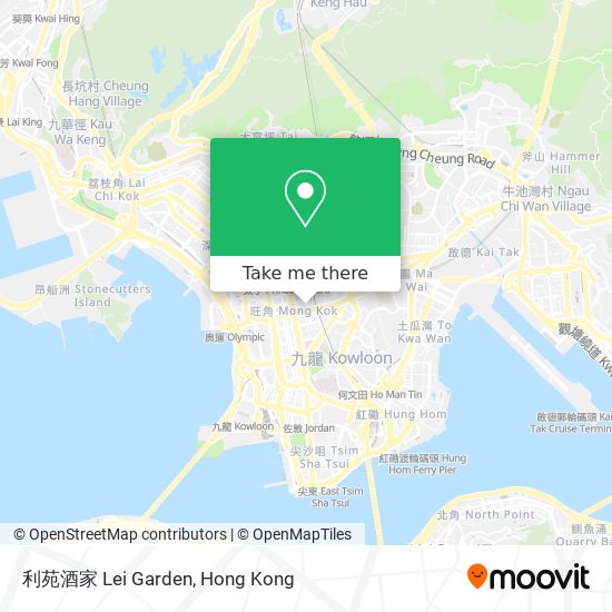 利苑酒家 Lei Garden map
