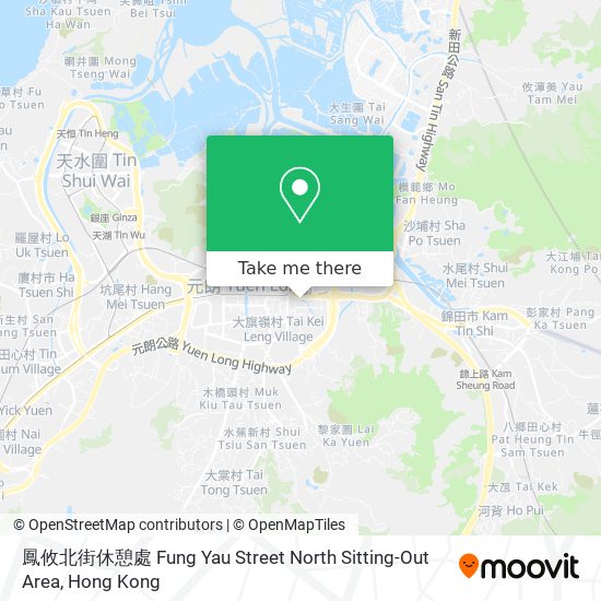 鳳攸北街休憩處 Fung Yau Street North Sitting-Out Area map