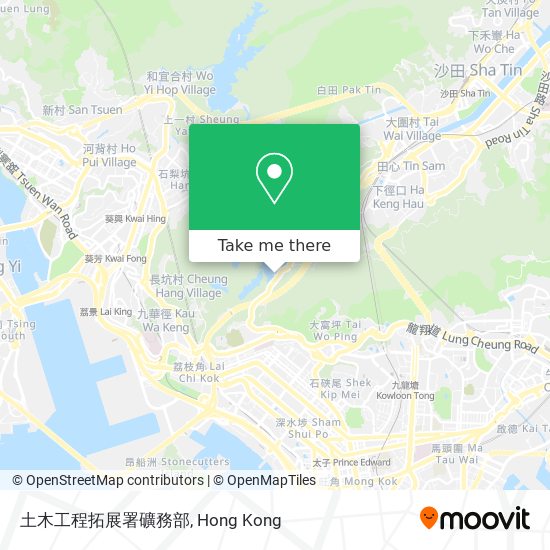 土木工程拓展署礦務部 map