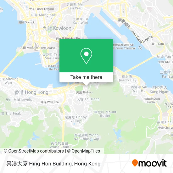 興漢大廈 Hing Hon Building地圖