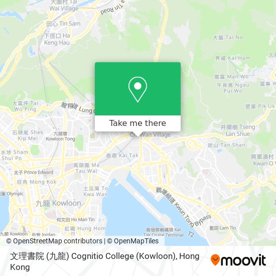 文理書院 (九龍) Cognitio College (Kowloon) map